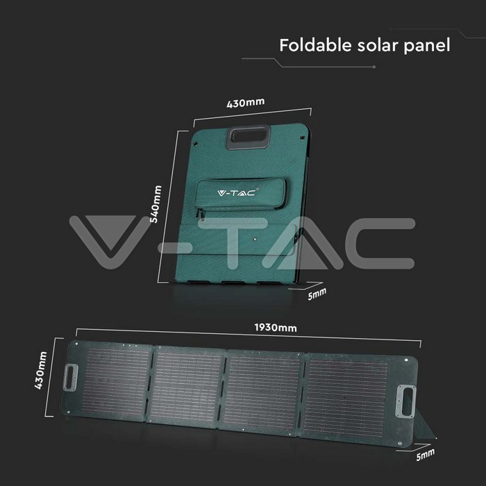 PANOU FOTOVOLTAIC PLIABIL PORTABIL 120W [16]
