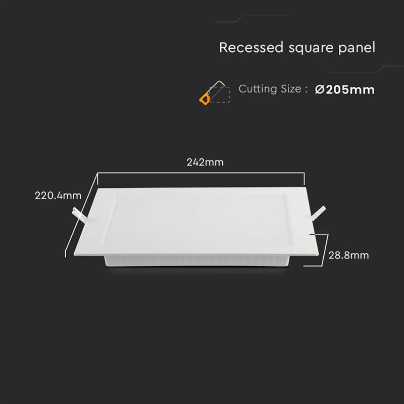 PANOU LED 18W INCORPORABIL 6500K [4]