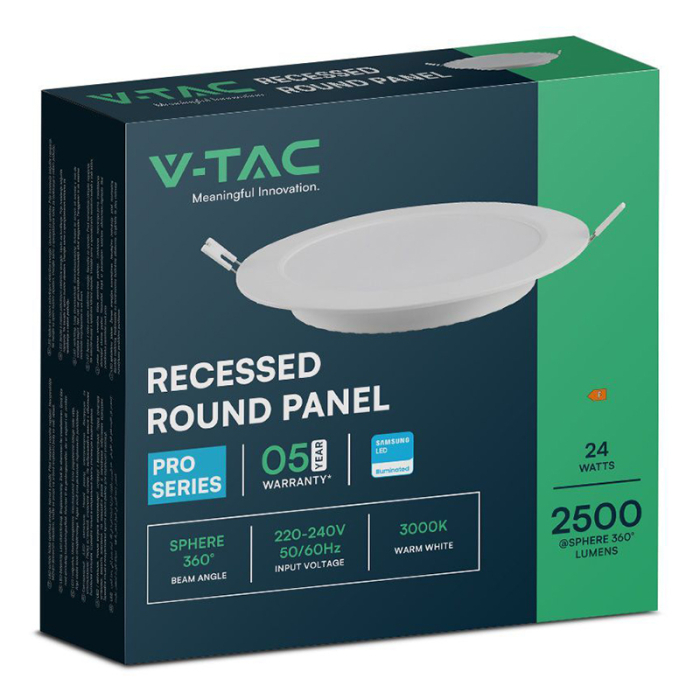 PANOU LED 24W INCORPORABIL 6400K CIP SAMSUNG [3]