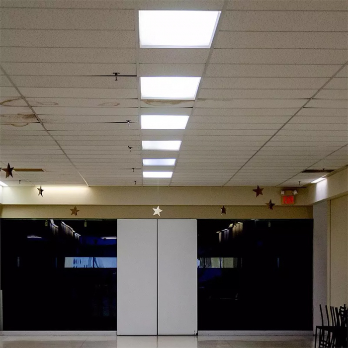 PANOU LED 25W APLICABIL 60CM X 60CM 6400K ALB RECE [8]