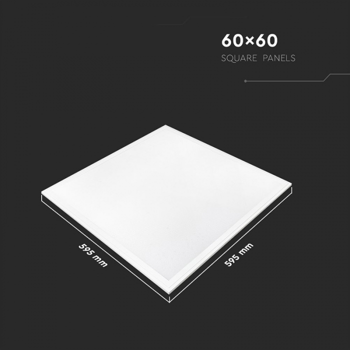 PANOU LED 29W 120LM/W 60CM X 60CM 4000K ALB NEUTRU [5]
