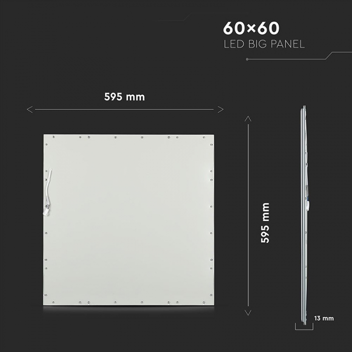 PANOU LED 29W 60 X 60CM 6400K [13]