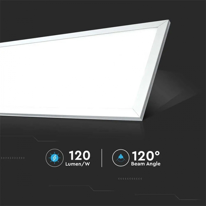 PANOU LED 29W A++ 120CM X 30CM 6400K ALB RECE [4]