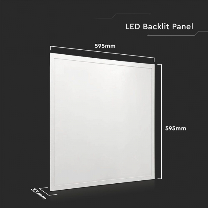 PANOU LED 36W 120LM/W INCORPORABIL 4000K ALB NEUTRU [6]