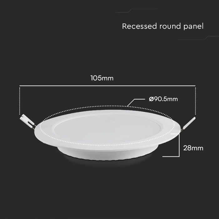 PANOU LED 3W INCORPORABIL 6500K [4]