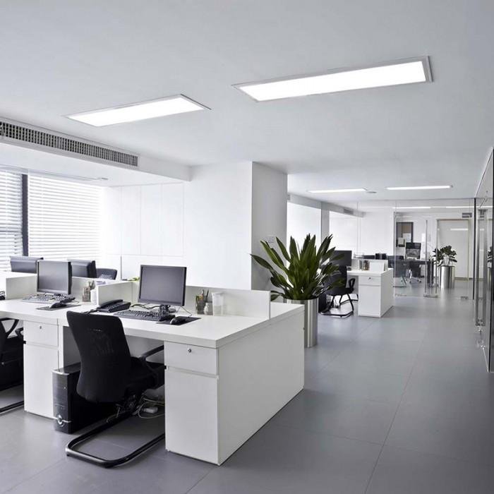 PANOU LED 40W 120CM X 30CM 6500K ALB RECE [6]