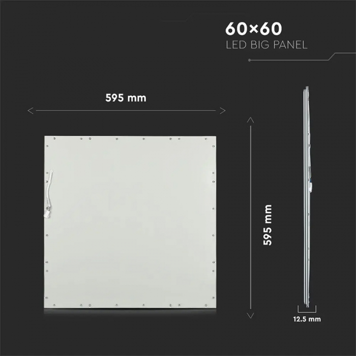 PANOU LED 40W 60CM X 60CM 4500K ALB NEUTRU [10]
