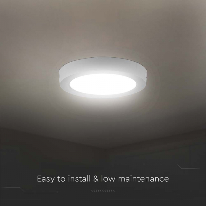 Aplica LED pentru tavan rotunda 6W 4000K V-TAC 7871 [6]