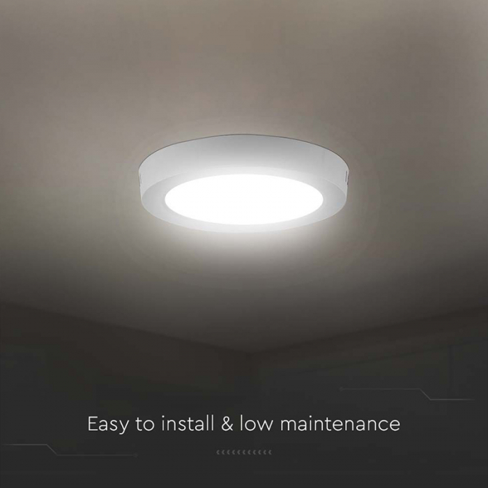 Aplica LED pentru tavan rotunda 6W 6500K V-TAC 7872 [6]