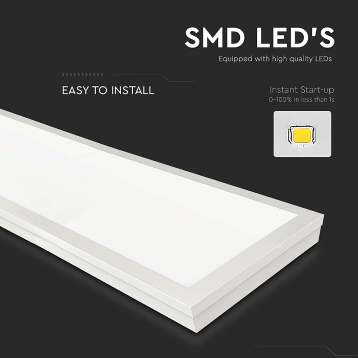 Aplica LED pentru tavan dreptunghiulara 36W 4000K 120 X 30CM V-TAC 216625 [6]