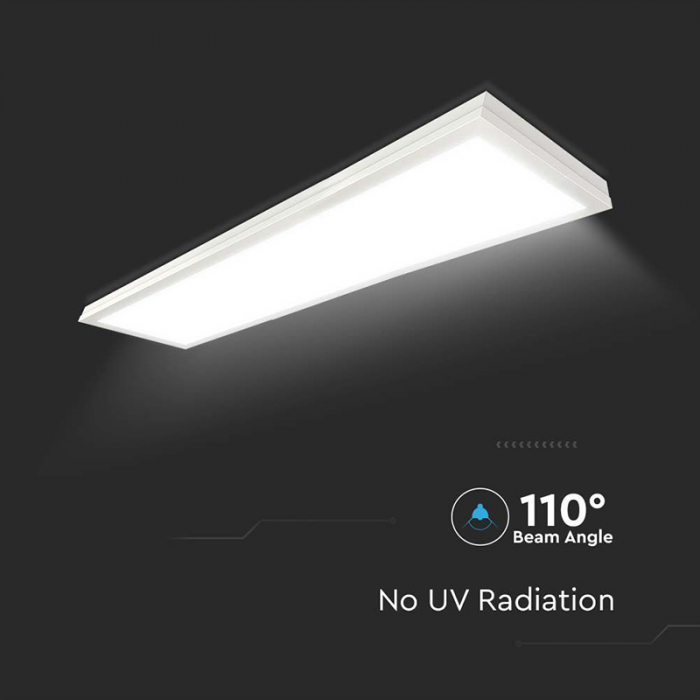 Aplica LED pentru tavan dreptunghiulara 36W 65000K 120 X 30CM V-TAC 216626 [5]