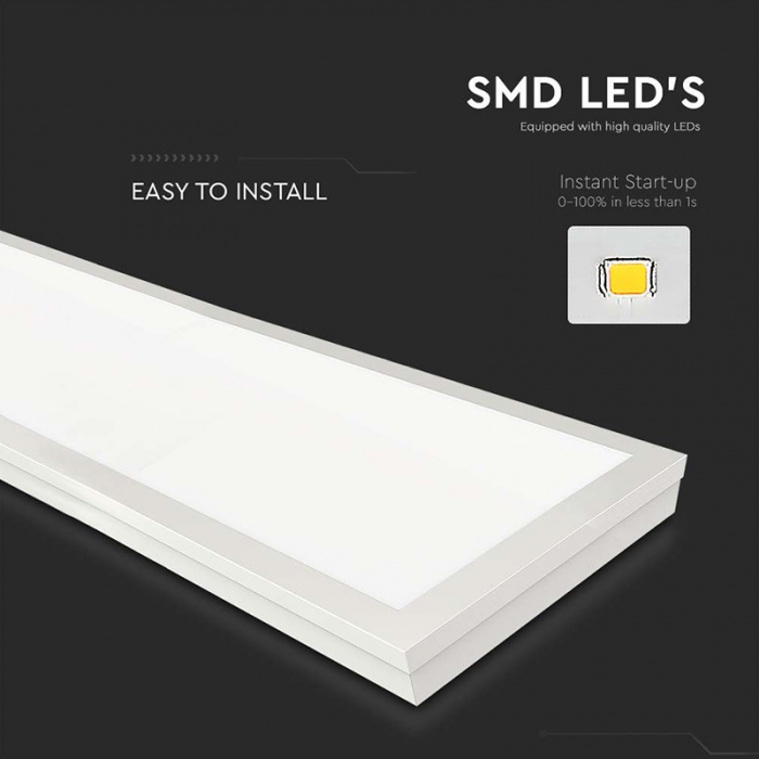Aplica LED pentru tavan dreptunghiulara 36W 65000K 120 X 30CM V-TAC 216626 [6]