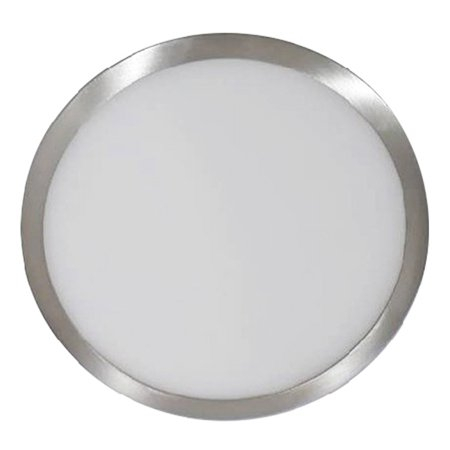 PANOU LED APLICABIL CROM 6W 3000K ALB CALD [1]