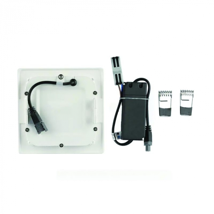 Panou LED, incorporabil, pătrat, 12W, 4000K, alb neutru, cip Samsung [3]
