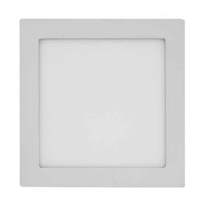PANOU LED PATRAT INCORPORABIL 18W 3000K ALB CALD [2]