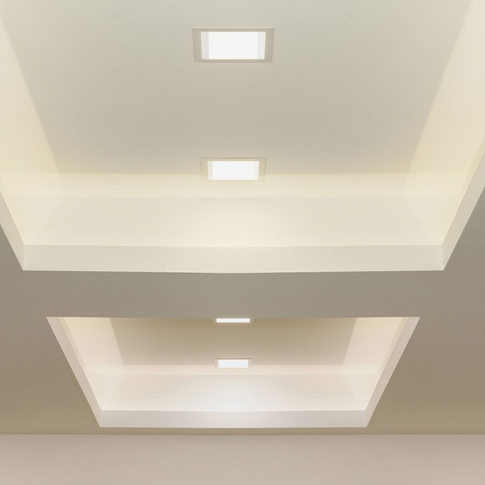 PANOU LED PATRAT INCORPORABIL 6W 6400K ALB RECE [9]