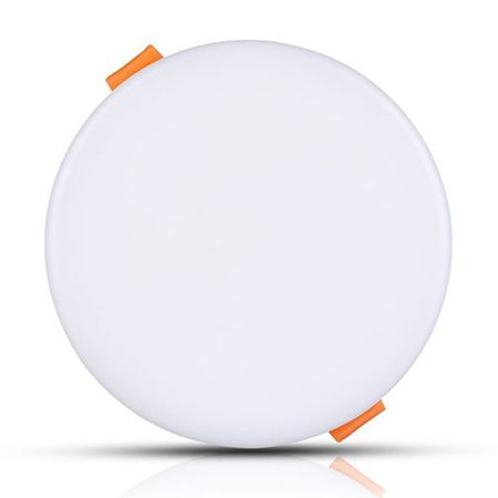 PANOU LED ROTUND AJUSTABIL 12W 6400K ALB RECE [1]