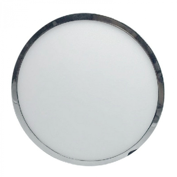 PANOU LED ROTUND APLICABIL 12W 3000K ALB CALD [2]