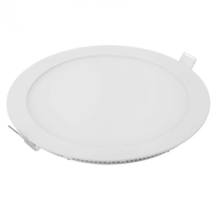 Spot LED 12W Incastrat, Rotund, V-TAC, 1160l, Lumina Alb neutru (4000k) Alb V-TAC [1]