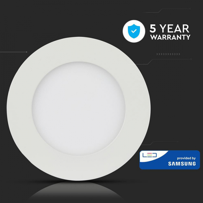 PANOU LED ROTUND INCORPORABIL 24W ALB CALD, CIP SAMSUNG [7]