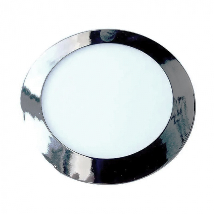 PANOU LED SLIM ROTUND 24W 4000K - CROM [2]