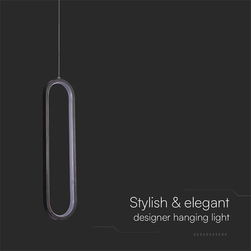 PENDUL TAVAN 9W 4000K - NEGRU [5]