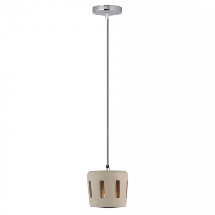 Pendul tavan max 60W IP20 abajur ceramic 20cm - V-TAC [2]