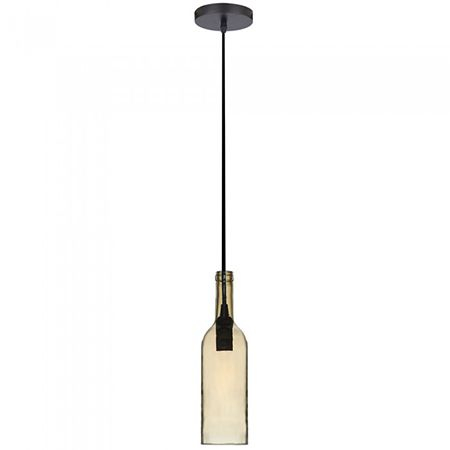 Pendul tavan model sticlă vin culoare chihlimbar - V-TAC [1]