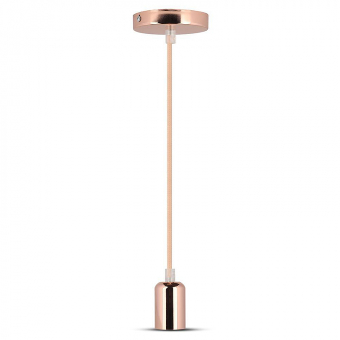Pendul Tavan soclu E27 metal gold rose - V-TAC [2]