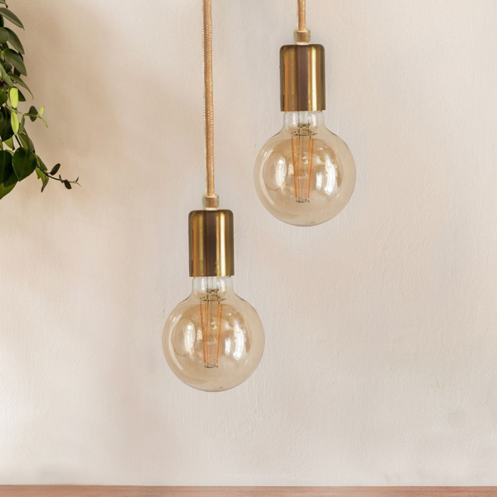 Pendul Tavan soclu E27 metal gold rose - V-TAC [8]
