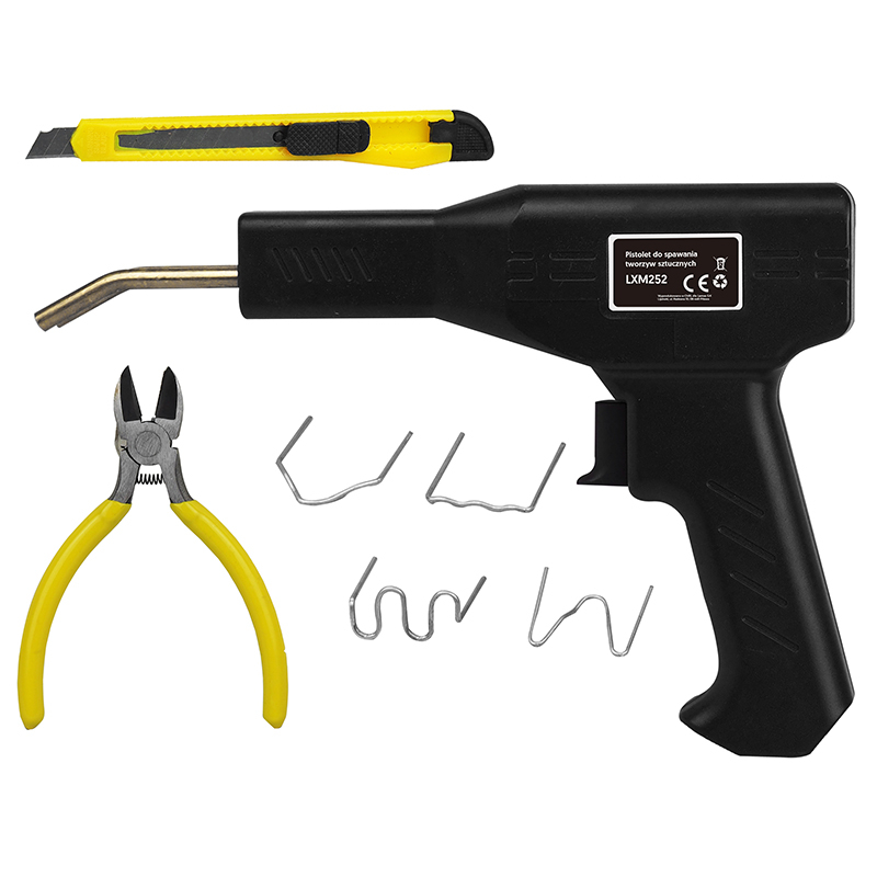 PISTOL PENTRU SUDURA PLASTIC + ACCESORII [3]