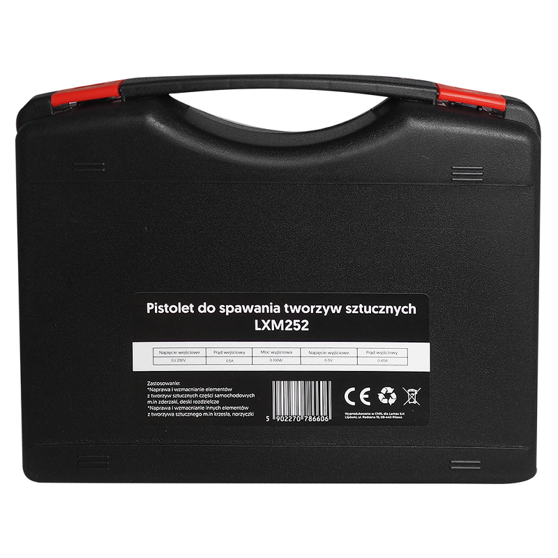 PISTOL PENTRU SUDURA PLASTIC + ACCESORII [8]