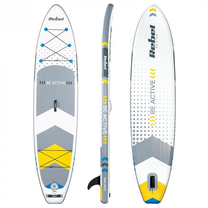 PLACA GONFLABILA STAND UP PADDLE SUP REBEL ACTIVE (RBA-4500-WH) [2]