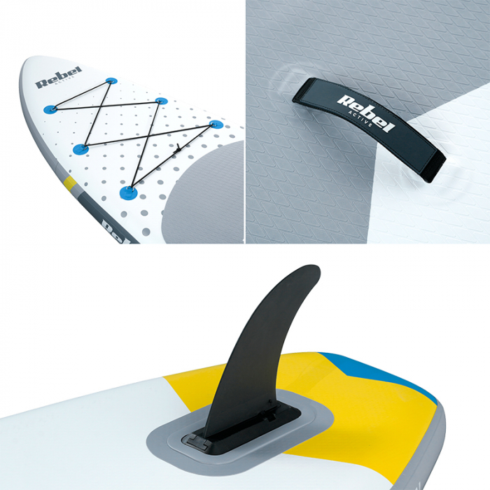 PLACA GONFLABILA STAND UP PADDLE SUP REBEL ACTIVE (RBA-4500-WH) [10]