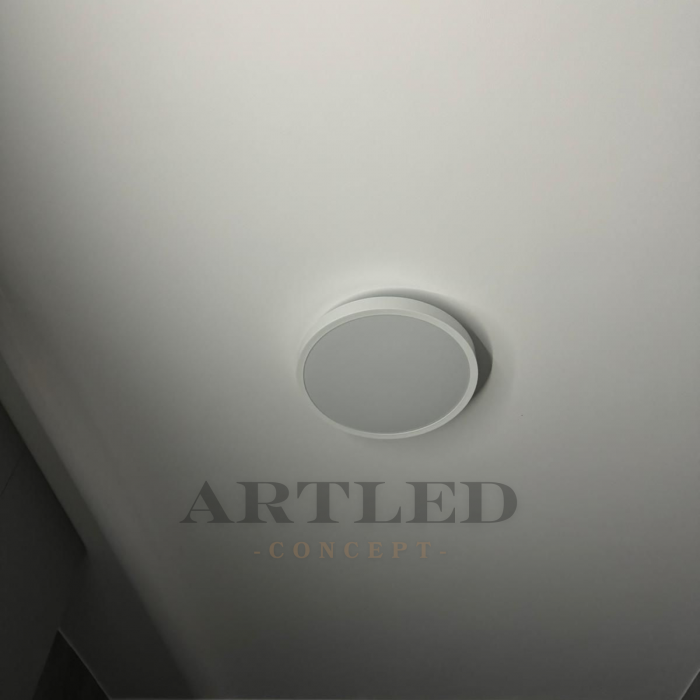 Plafoniera 24w ip44 4000k alb neutru - alb [3]