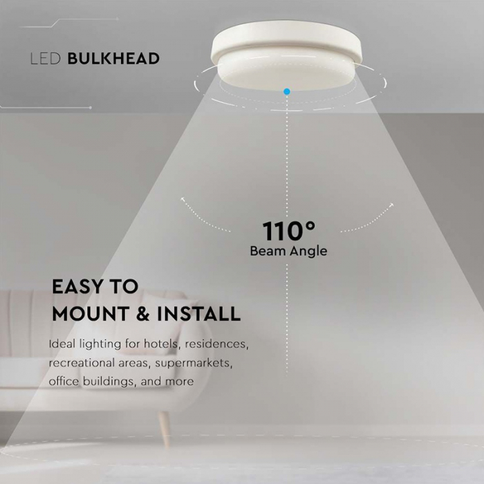 PLAFONIERA LED 12W 6500K [6]