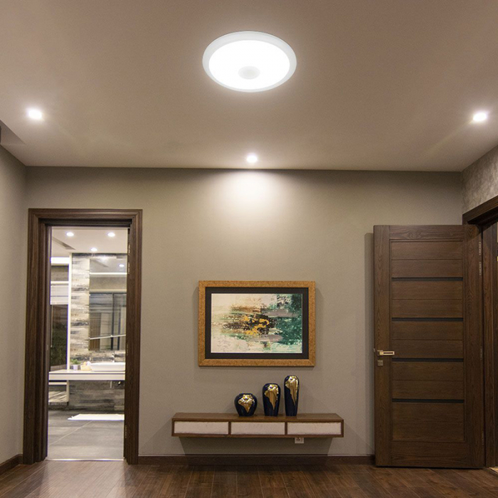 Plafoniera LED, 12W, IP20, senzor de mișcare 3in1, alb, V-TAC, SKU-23418 [6]
