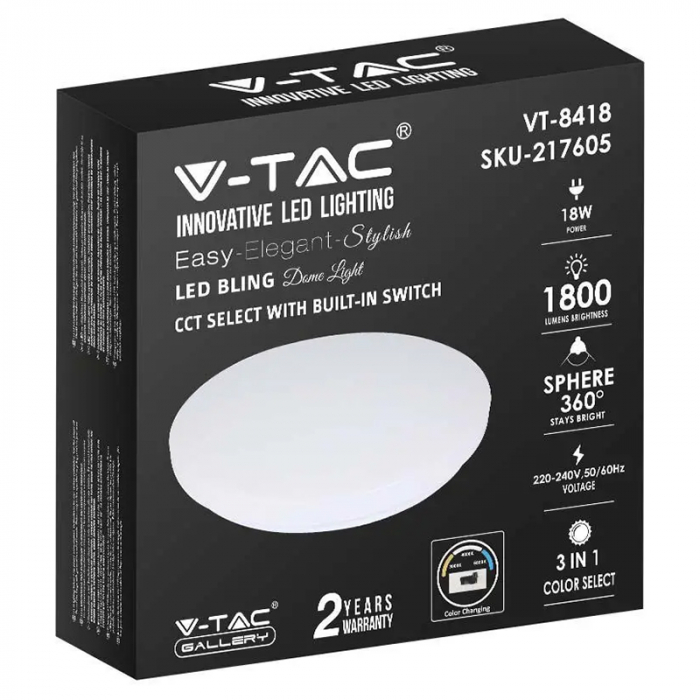 PLAFONIERA LED 18W 30CM 3 IN 1 [11]
