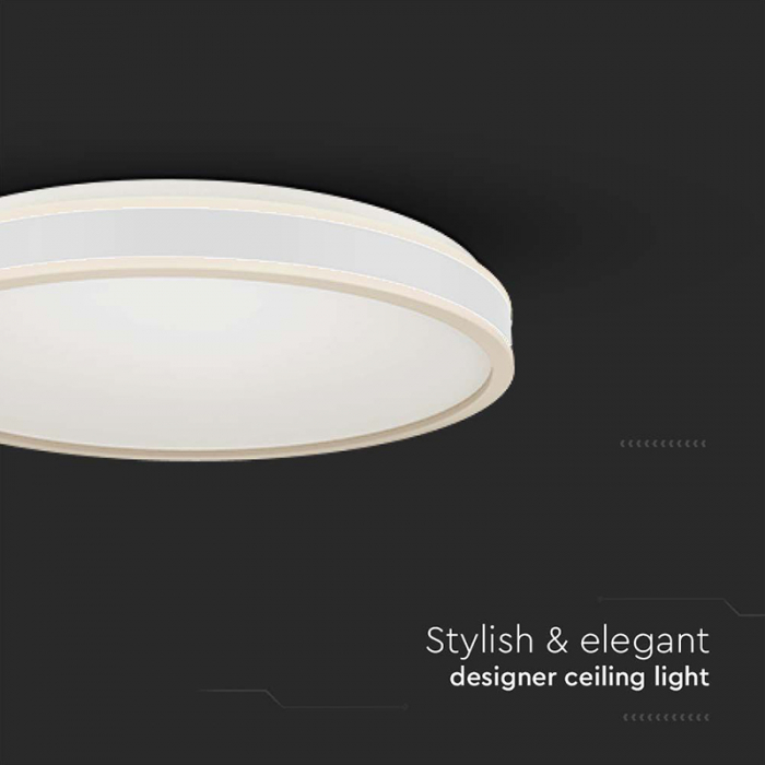 PLAFONIERA LED 18W 4000K- ALB [5]