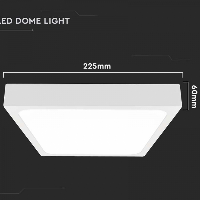 PLAFONIERA LED 18W 4000K IP44 CU SENZOR DE MISCARE [4]