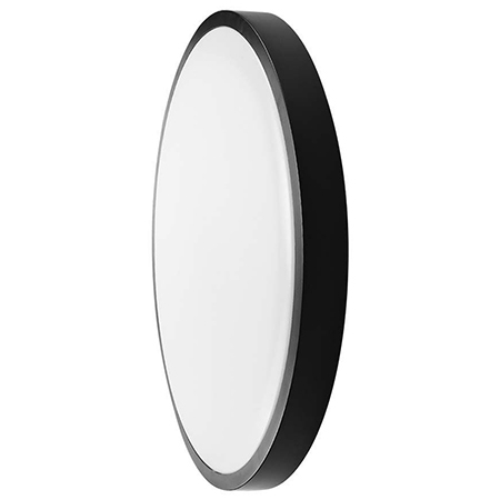 PLAFONIERA LED 18W IP44 4000K ALB NEUTRU - NEGRU [1]