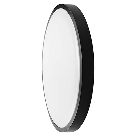 PLAFONIERA LED 18W IP44 4000K ALB NEUTRU - NEGRU [1]