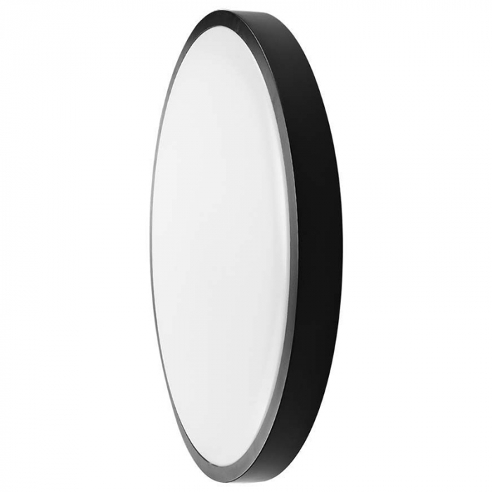 PLAFONIERA LED 18W IP44 4000K ALB NEUTRU - NEGRU [2]