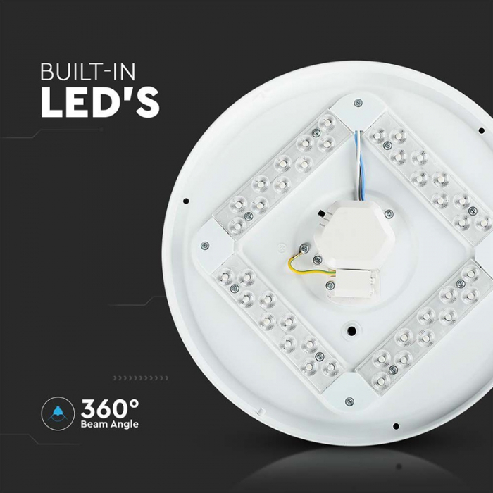 PLAFONIERA LED 24W 35CM 3 IN 1 - MODEL STELUTE [14]