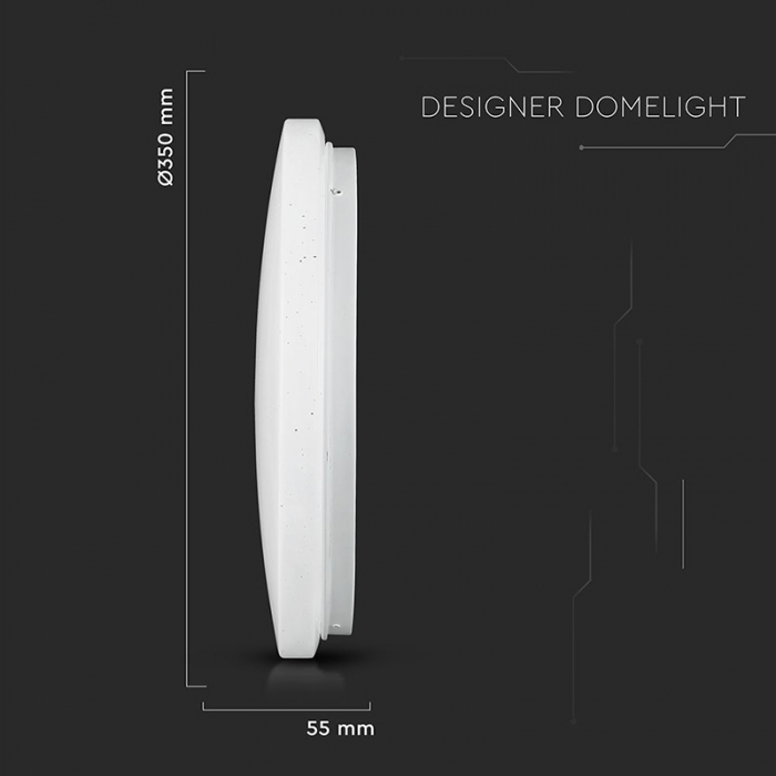 PLAFONIERA LED 24W 35CM 3 IN 1 - MODEL STELUTE [12]