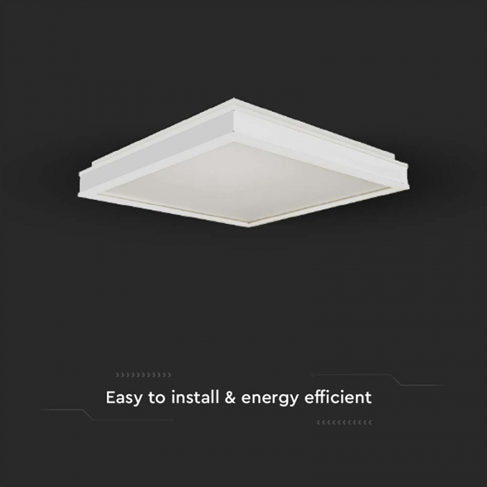Plafoniera led 24w 3in1 - alb [5]
