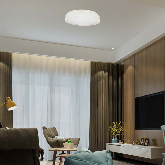PLAFONIERA LED 24W 3IN1 - ALB [8]