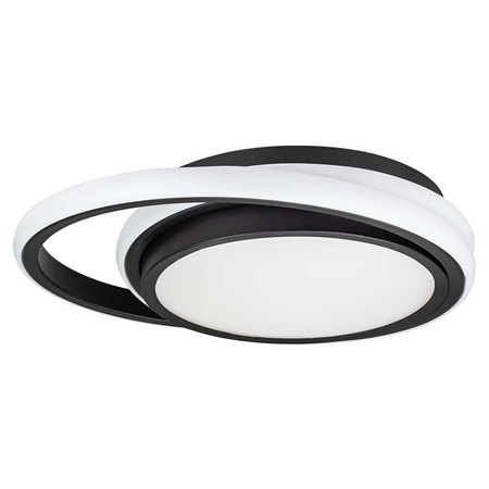 Plafoniera LED 24W 3in1 - negru [1]