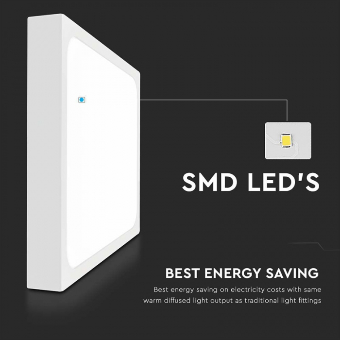 PLAFONIERA LED 24W 4000K IP44 CU SENZOR DE MISCARE [6]