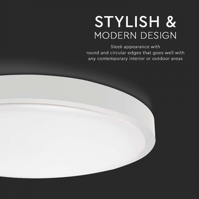 PLAFONIERA LED 24W 4000K IP44 CU SENZOR DE MISCARE [6]